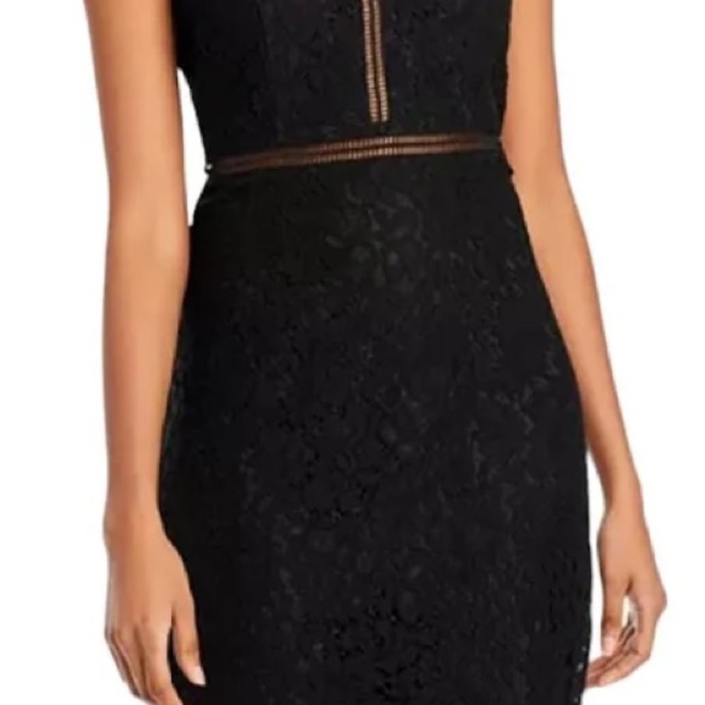 Elegant Black Lace Dress